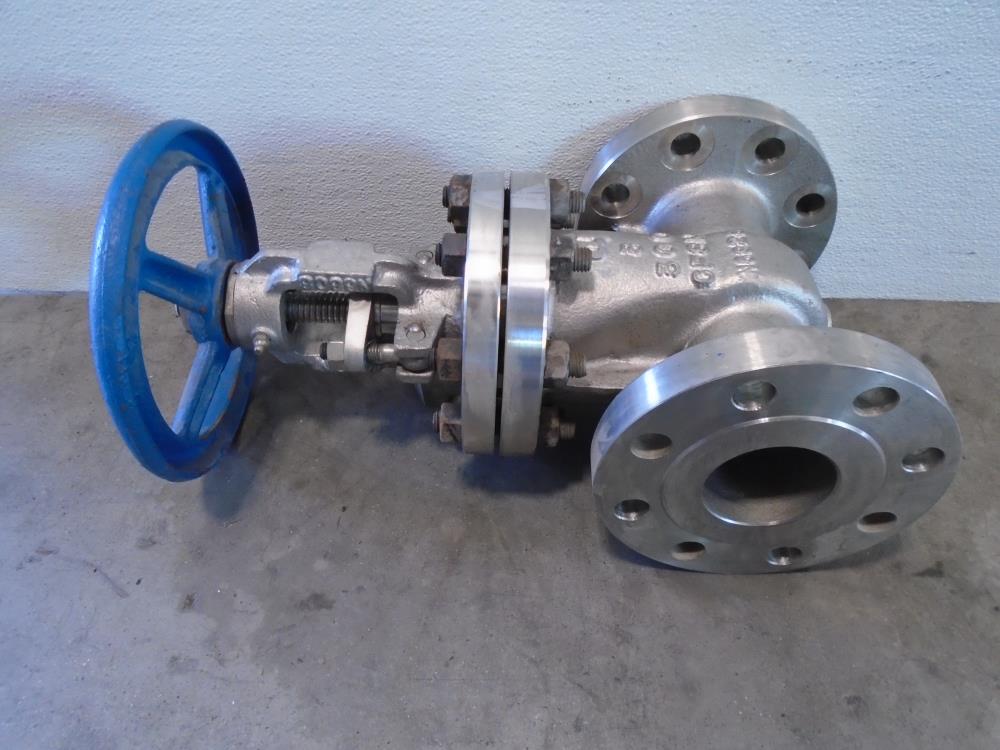 TY 3" 300# CF8M Gate Valve 201RF-CF8M-12